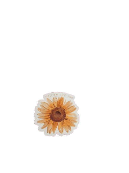 Holographic Sunflower Sticker - Image 3